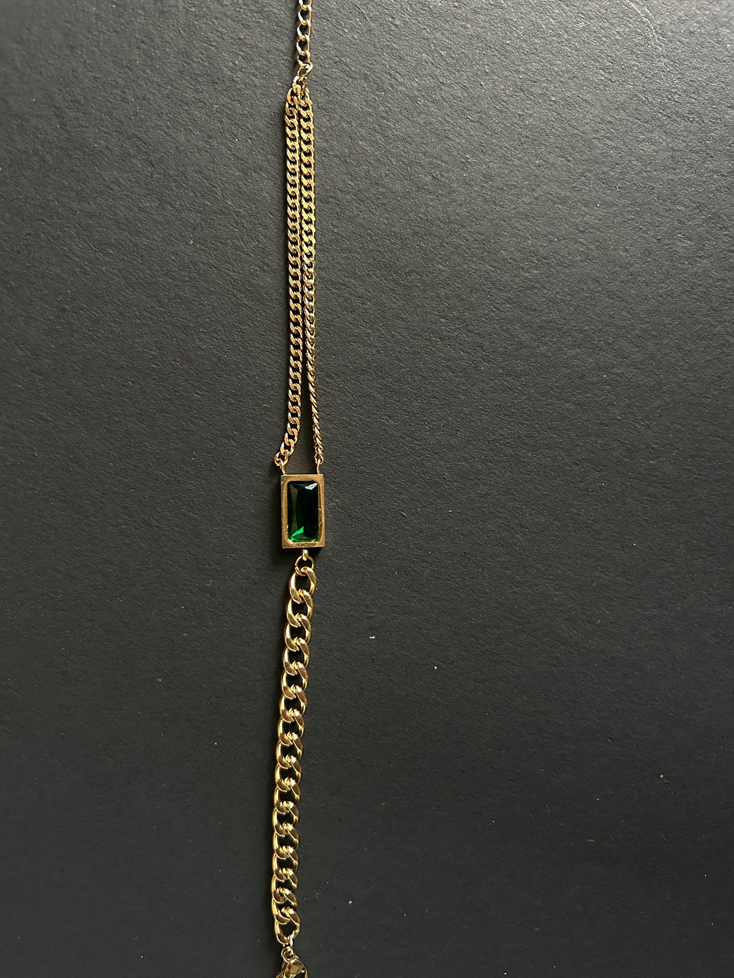 Auric Emerald Bracelet