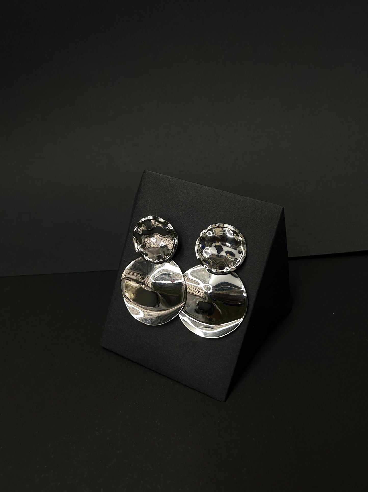 Silver Mirage Earings