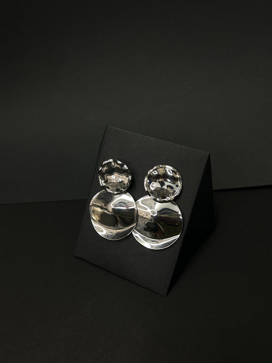 Silver Mirage Earings