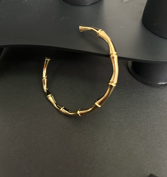 Bamboo Bliss Kada Bracelet