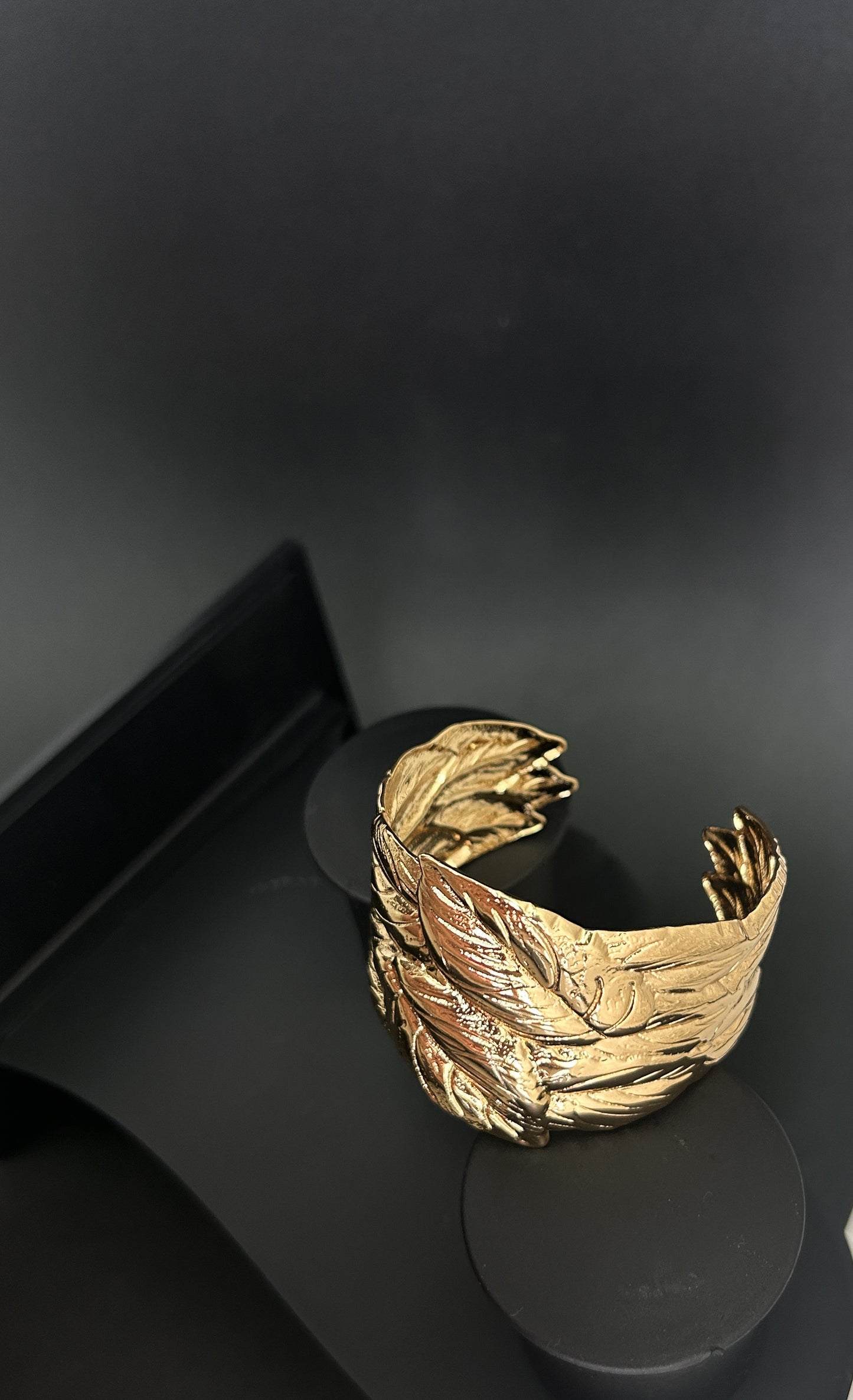 Golden Leaf Kada Bracelet