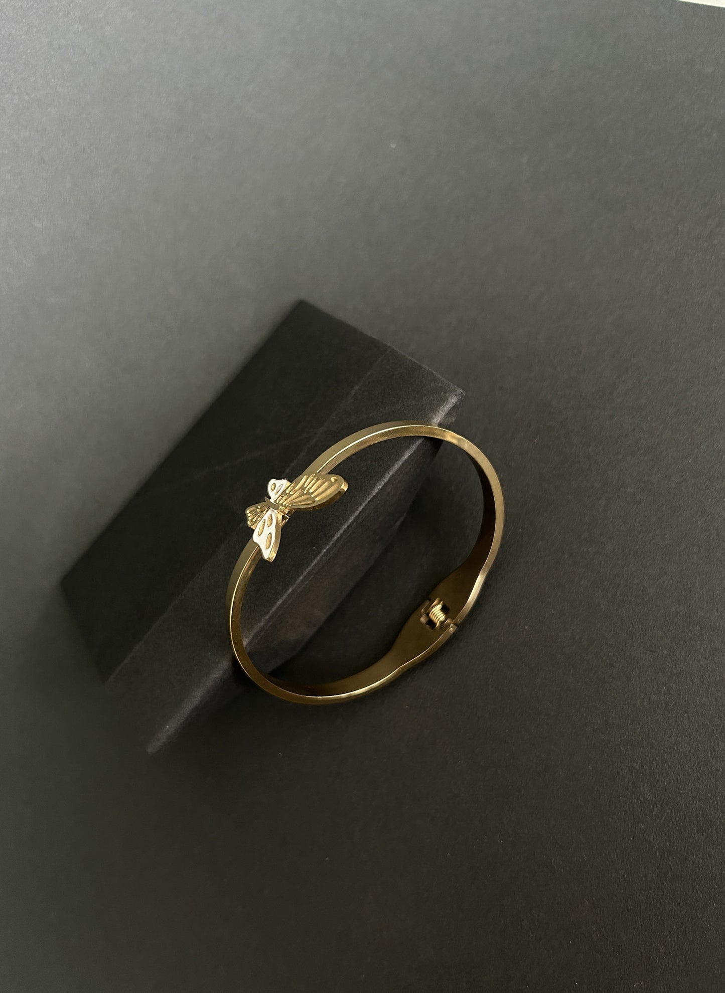 Butterfly's Embrace Kada Bracelet