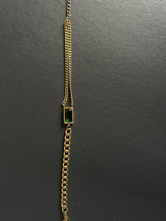 Auric Emerald Bracelet