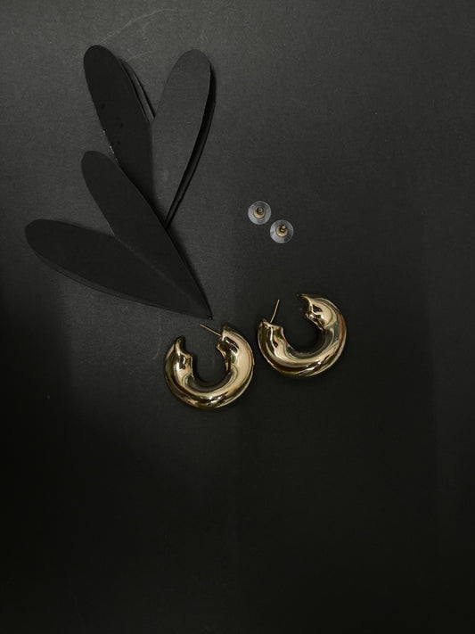 Gilded Petal Earings